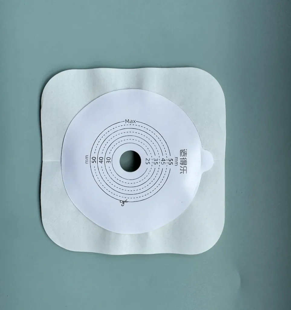 Two Pieces Flat Skin Barrier