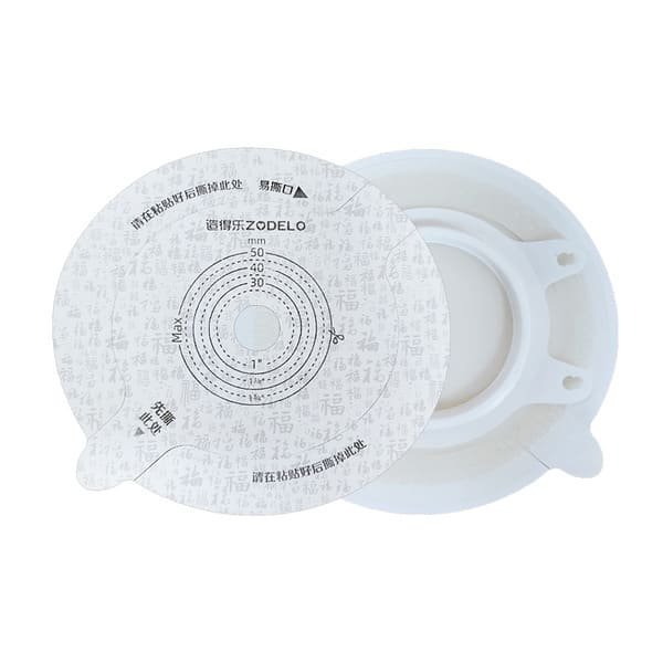 Two Pieces Flat Skin Barrier