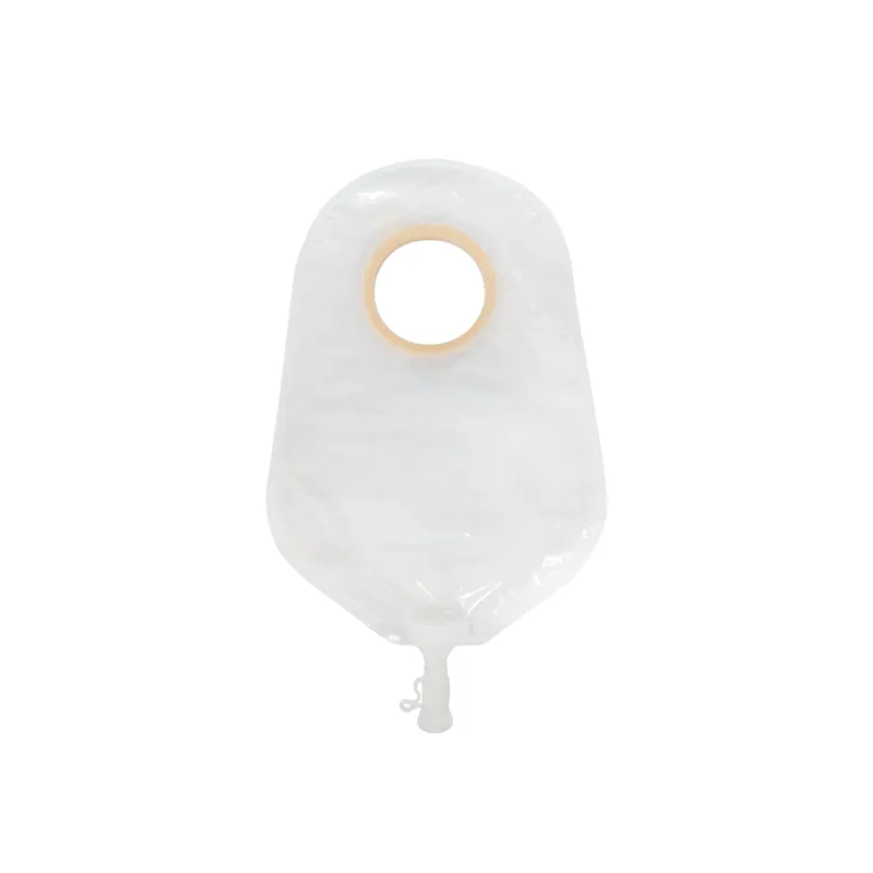 two pieces urostomy bag